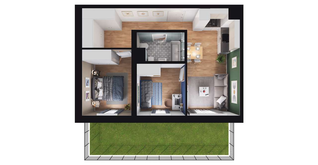 o.podłogowe | winda | blisko szkół i przedszkoli - Pełny obrazek: 3/9