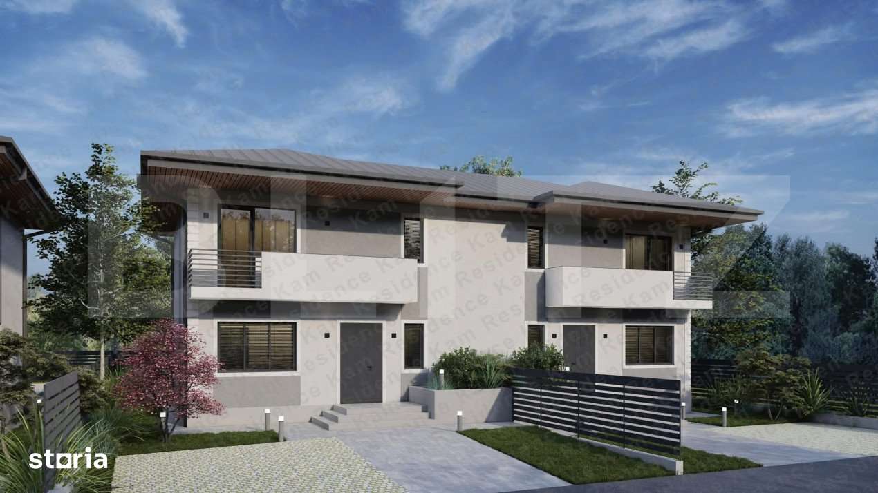 Duplex modern, 107 utili, 260 mp teren, zona Lisaura - Imagine principală: 5/16
