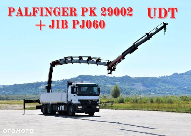 Mercedes-Benz Actros 2641 *PK 29002*JIB PJ060 + PILOT /6x4 - 1