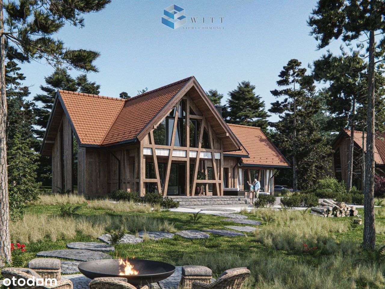 Dom zanurzony w warmińskim krajobrazie-13