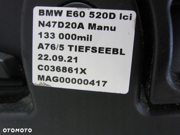 BMW E60 520D LCI N47 FOTELE KANAPA BOCZKI SKÓRA - 10