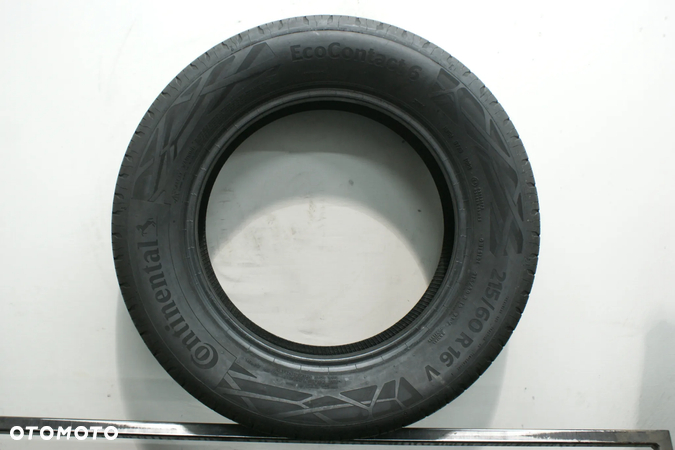 letnie 215/60R16 CONTINENTAL ECOCONTACT 6 , 6,1mm - 5