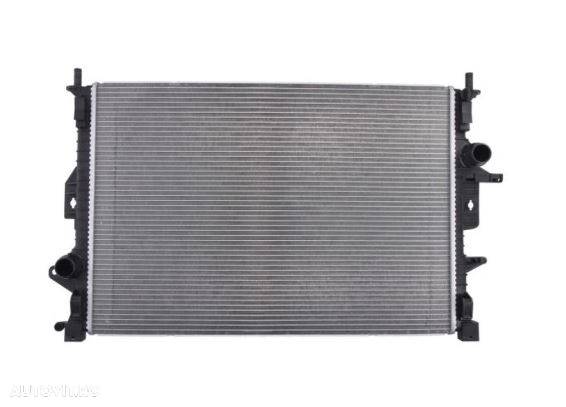 Radiator racire Volvo V40 D3, 03.2012-03.2015, motor 2.0 D3, 110 kw; V40 D4, 03.2012-2019, motor 2.0 D4, 130 kw, diesel, cutie manuala, cu/fara AC, 672x470x27 mm, Valeo, aluminiu brazat/plastic - 1