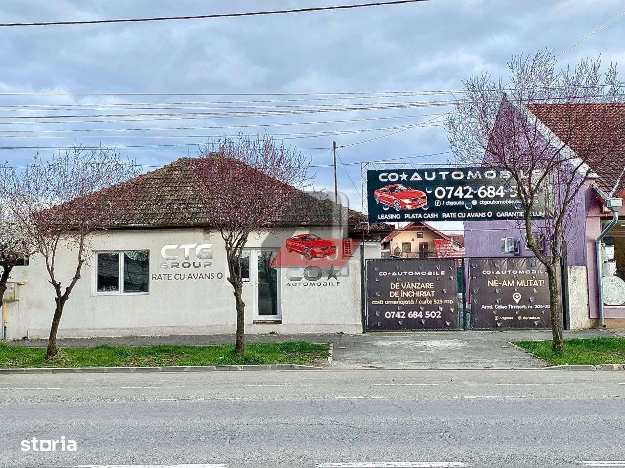 Spatiu comercial cu teren 525 mp str.Padurii-180000 euro - Imagine principală: 1/4