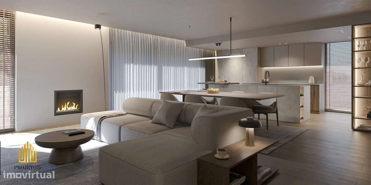 T3 NOVO, Varanda 16m2 em Condº Fechado com Piscina e jardins privados.-6