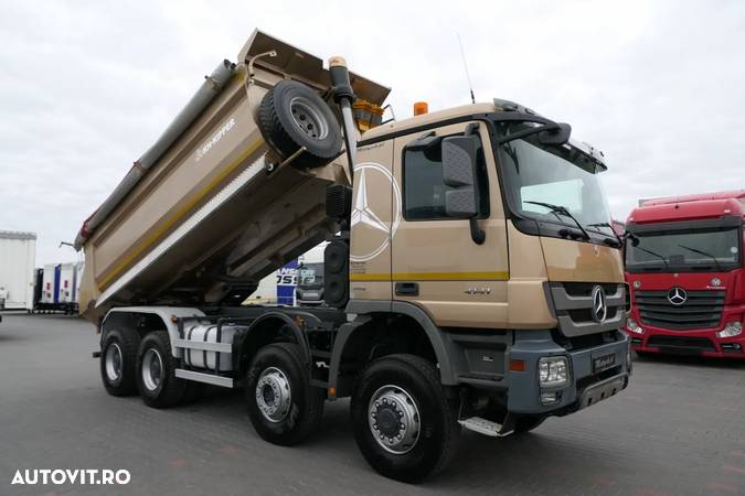 Mercedes-Benz ACTROS 4141 / 8X6 / BASCULANTE SPATE / KH-KIPPER - 8