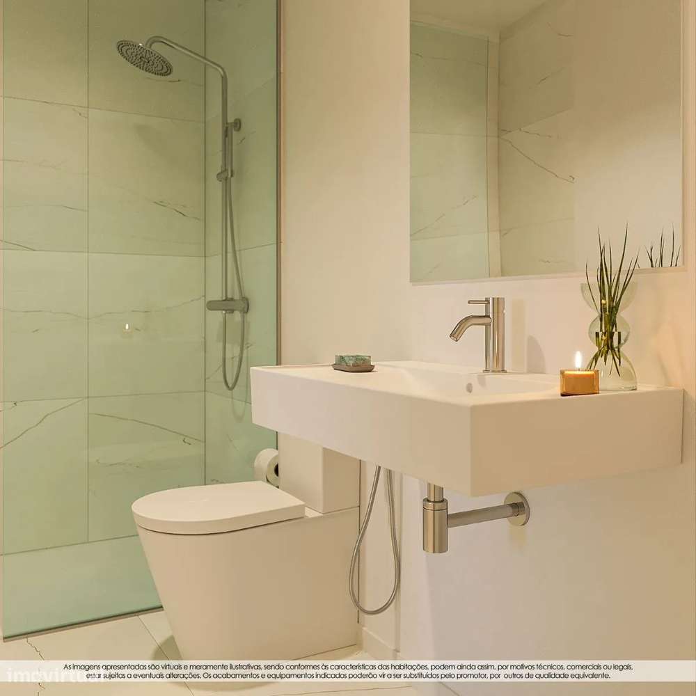 Apartamento T1 Novo c/ Lugar de Garagem em Campanhã (Praça Flores)-5