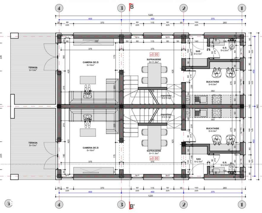 Comision 0% Duplex Mosnita, 86 mp - Toate utilitatile - Drumul Boilor - Imagine principală: 4/8