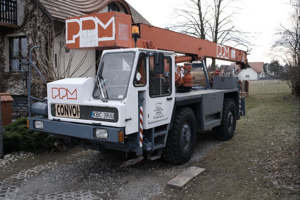 Ppm 230att  żuraw samochodowy ppm 230att 1992, 18t, 22m, ważne badania 1992