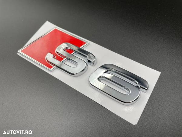 Set embleme Premium Audi S6 - 9