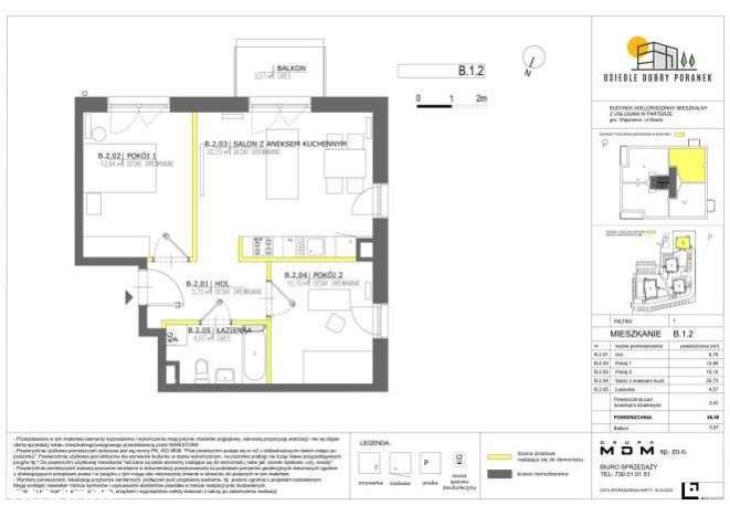 Dobry Poranek | mieszkanie 3-pok. | B.1.2 - Pełny obrazek: 3/16
