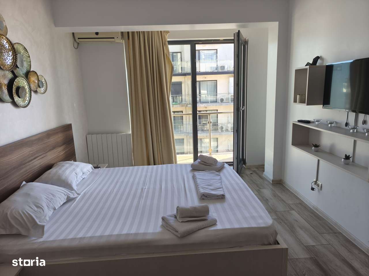 Apartament Mamaia in bloc De Silva aproape de Cluburi și Summerland-16