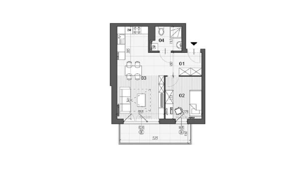 Nowoczesne 2 pokoje na I piętrze przy zalewie w Cedzynie-8