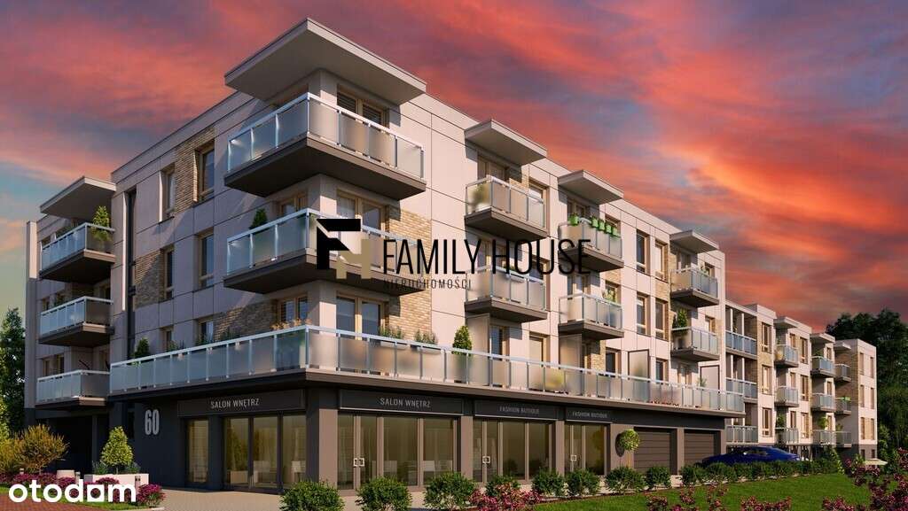 Rezydencja Żeromskiego 49,37m² Centrum Miasta - Pełny obrazek: 5/7