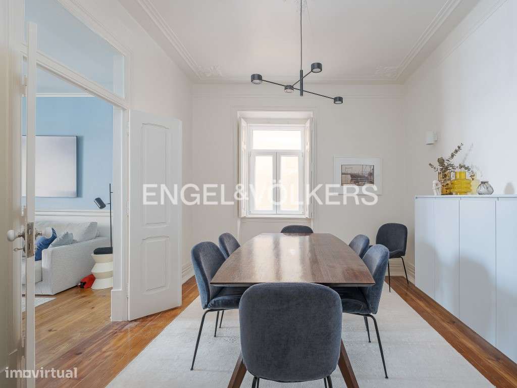 Excelente T4 c/ varanda junto ao Marquês de Pombal - Grande imagem: 5/39