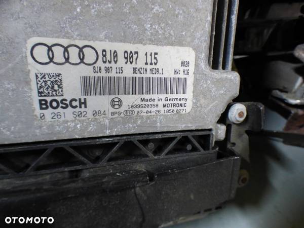 AUDI TT 2.0 TFSI ECU MODUŁ KOMPUTER STEROWNIK SILNIKA 8J0907115 - 2