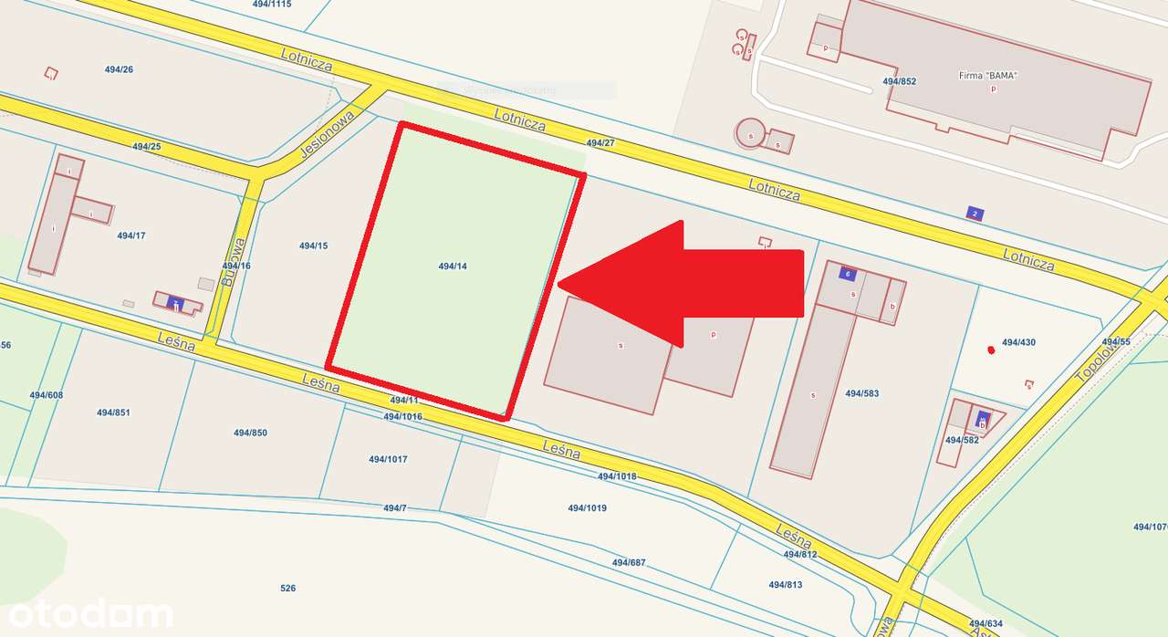 Sprzedam działkę inwestycyjną w Stanowicach k/Oławy - Pełny obrazek: 3/4