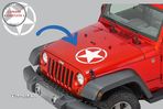 Sticker Stea ALB Universal Jeep, SUV, Camioane sau alte Autoturisme- livrare gratuita - 1