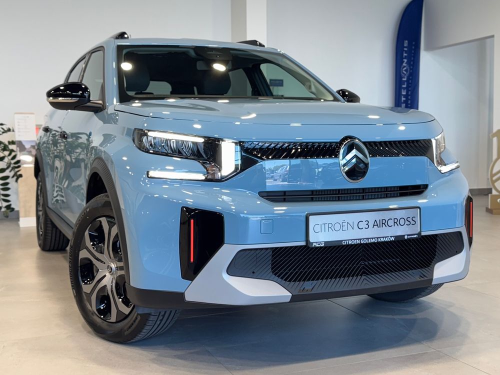 Citroen C3 Aircross wersja PLUS 100KM Turbo skrzynia Manualna