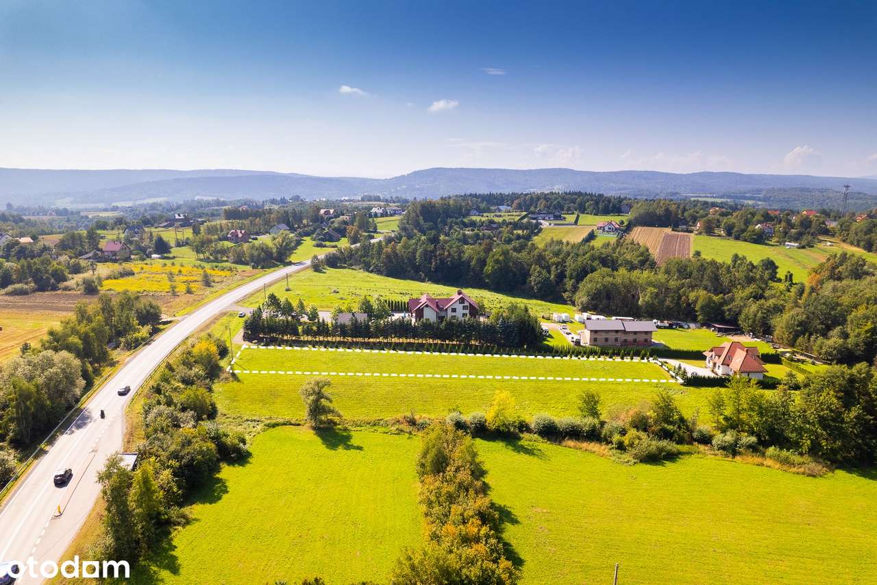 Gosprzydowa  -  pow brzeski, - działka budowlano-rolna 31 ar-4