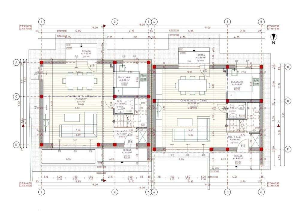 Teren de duplex autorizat, 500 mp , zona Tauti - Imagine principală: 4/6
