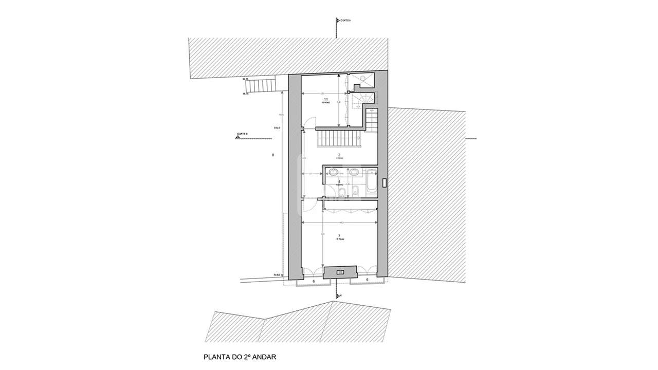 Moradia T3+1 Mobilada  com Vistas para Rio Douro-39