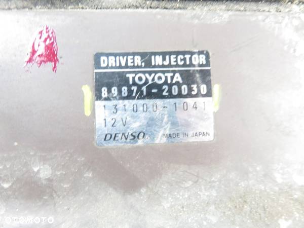 STEROWNIK WTRYSKU TOYOTA COROLLA Verso E12 2.0 D-4D 8987120030 1310001041 - 6