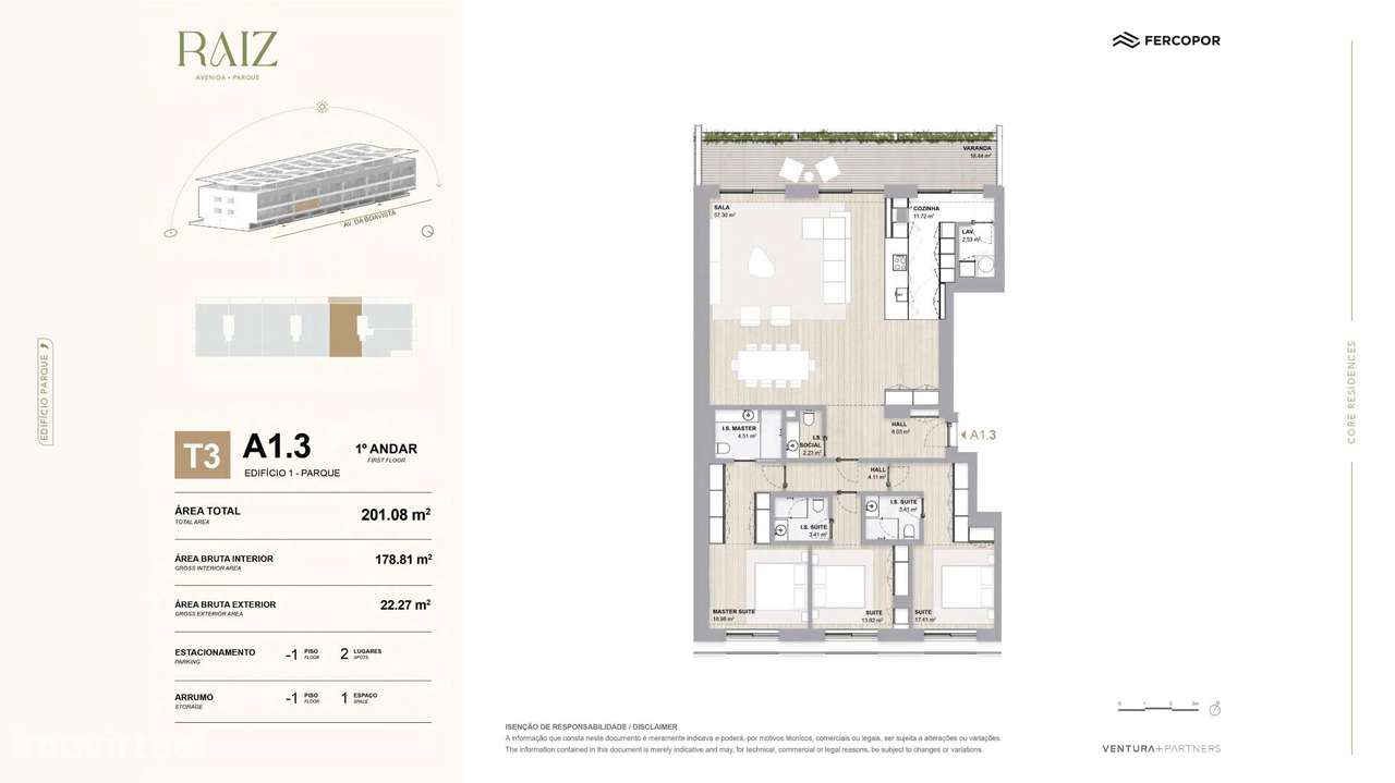 Exclusivo T3 | Nova construção | Raiz, Porto-24