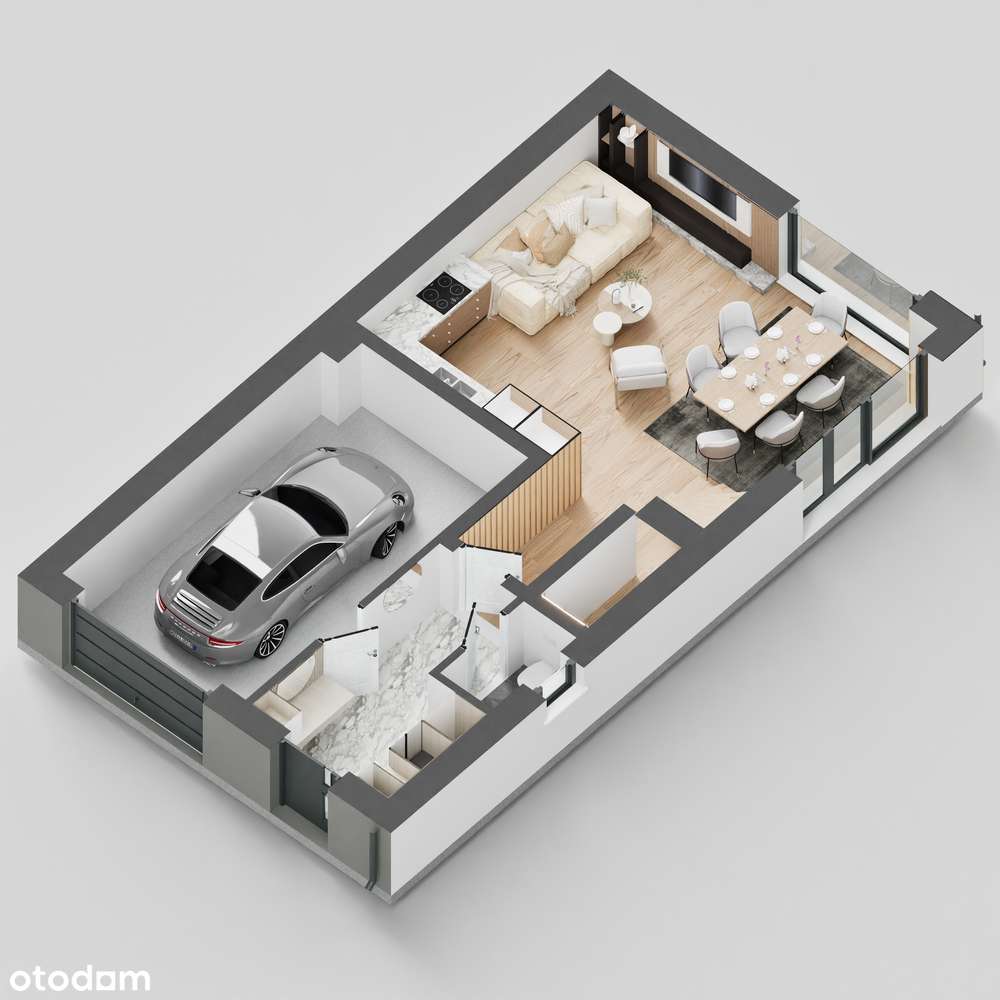 Dom Bliźniak - ul. Księżycowa Świdnica - Pełny obrazek: 5/6