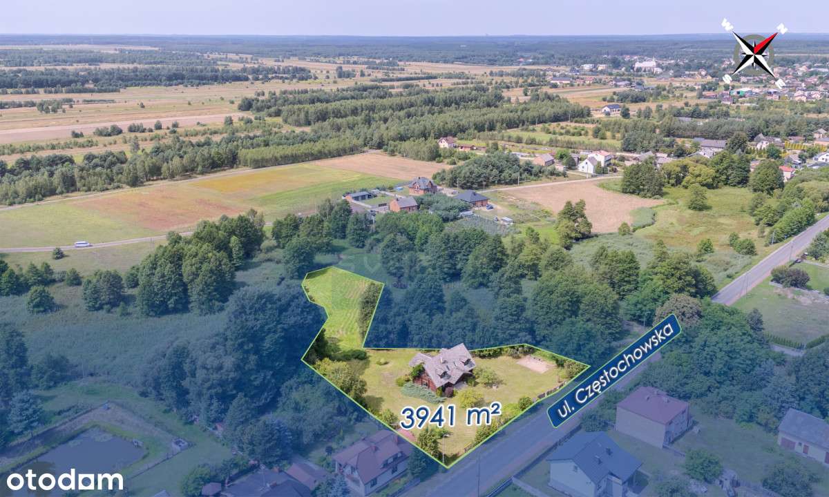 Ostrowy nad Okszą Dom z bali - Pełny obrazek: 5/20