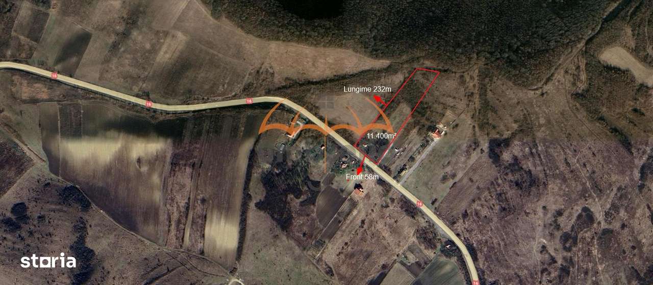 Casa de vanzare + Teren 11.400m², Corpadea - Imagine principală: 3/4