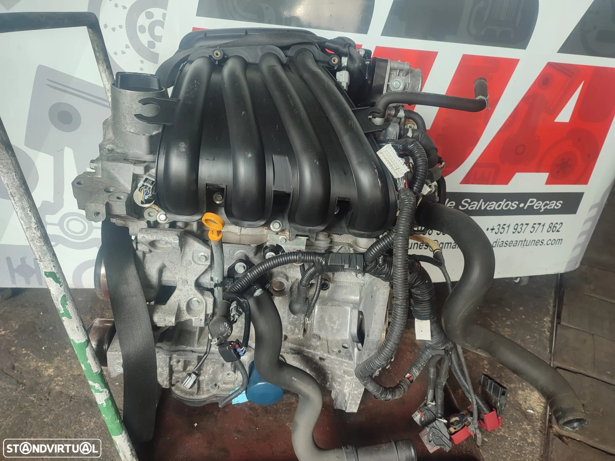 M245 Motor Nissan Qasqhai 1.6 I Ref- HR16 - 4