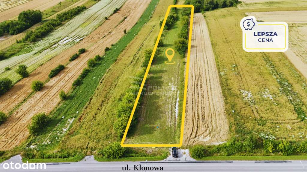 Atrakcyjna działka z pięknym widokiem-Majdan Górny - Pełny obrazek: 1/7