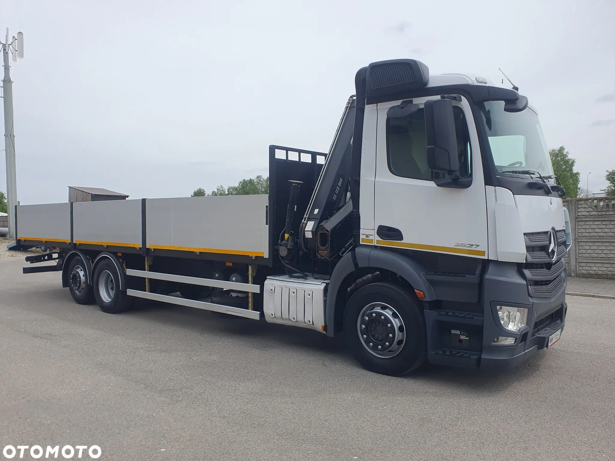 Mercedes-Benz Antos 2527 | 6x2 | Skrzynia 8,5 m | HDS HIAB 122 B-2 DUO | Euro 6 - 15