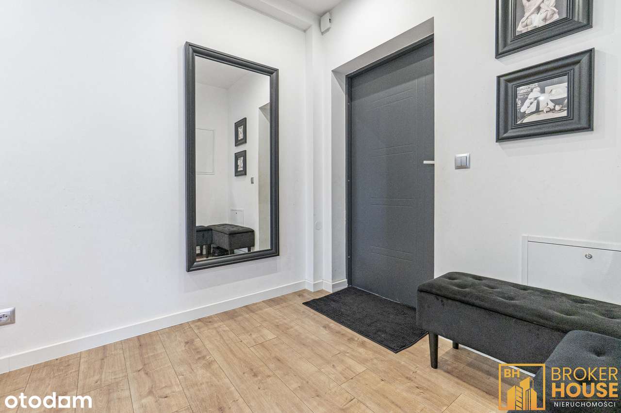 Nowoczesny dom w zabudowie bliźniaczej z ogrodem-2