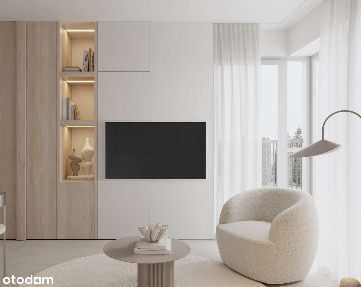 3 pokoje, WIDOK na LAS, balkon i taras - GARAŻ w CENIE* - Pełny obrazek: 4/8