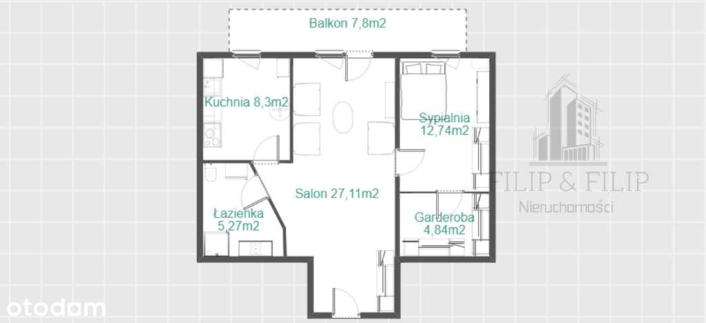 2 Pokoje-Zamknięte, ciche osiedle-Nowe budownictwo-17