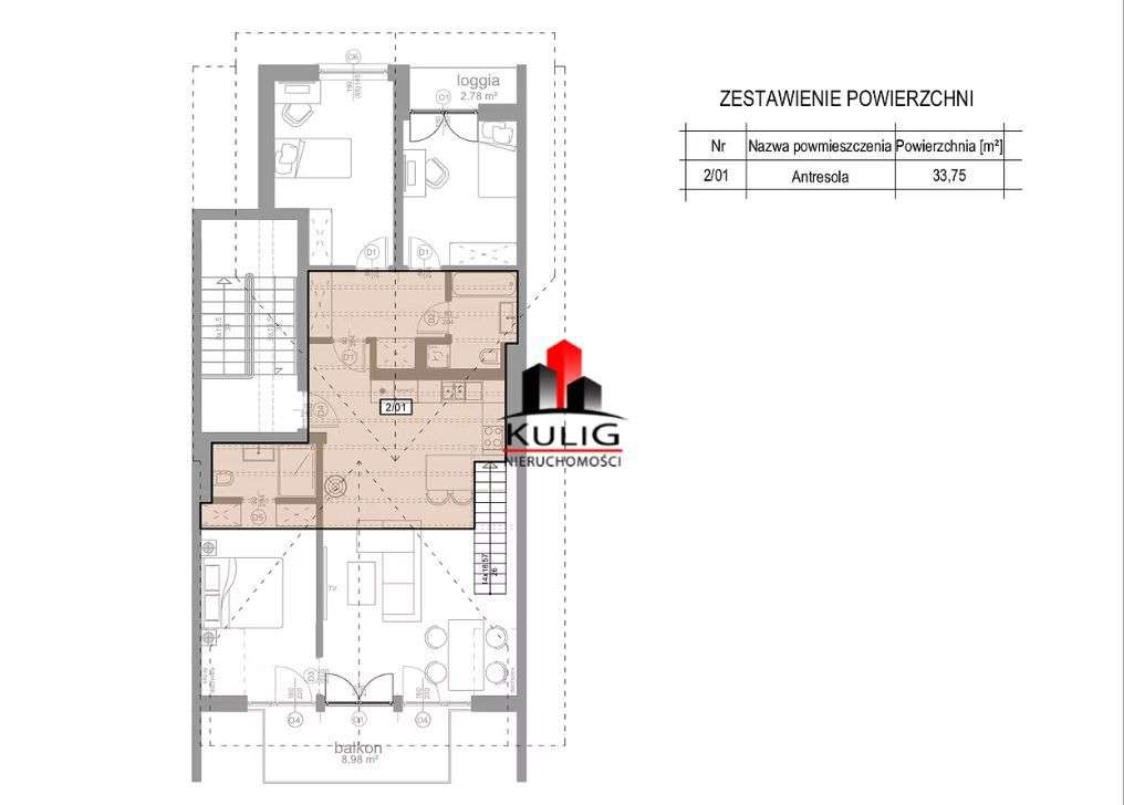 Kraków, Mieszkanie 95m2, garaż +miejsca postojowe - Pełny obrazek: 4/4