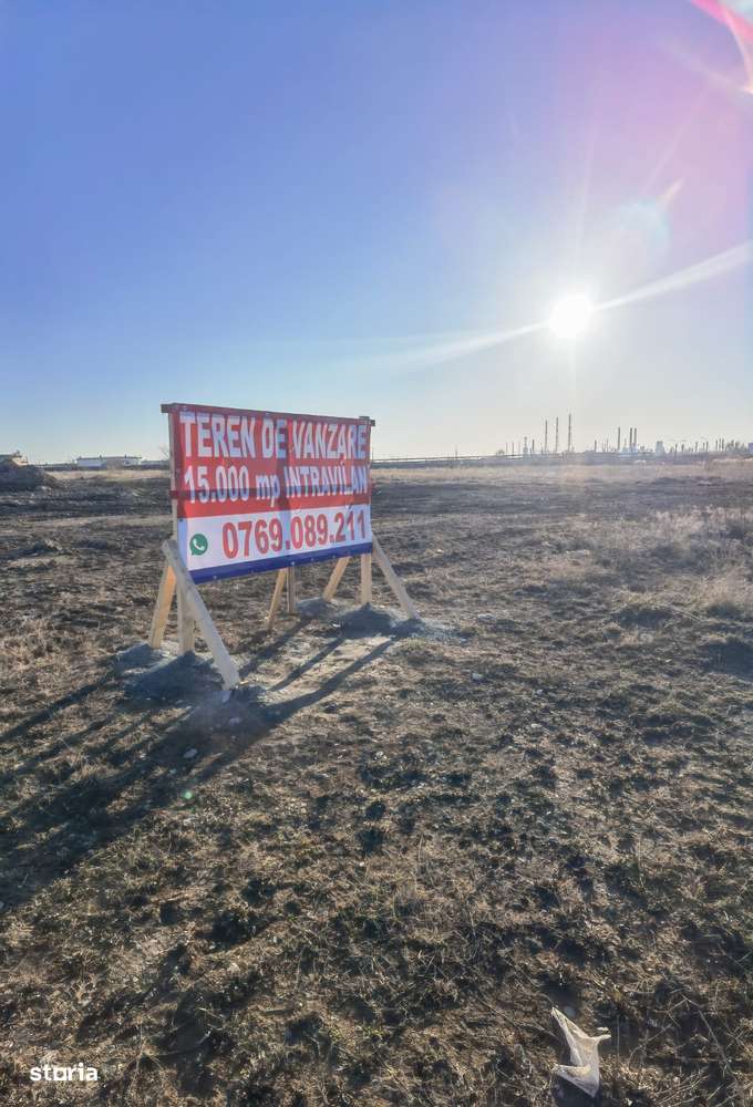 Ocazie Navodari -Corbu DJ226 15.000 mp Intravilan ideal parc logistic - Imagine principală: 4/5