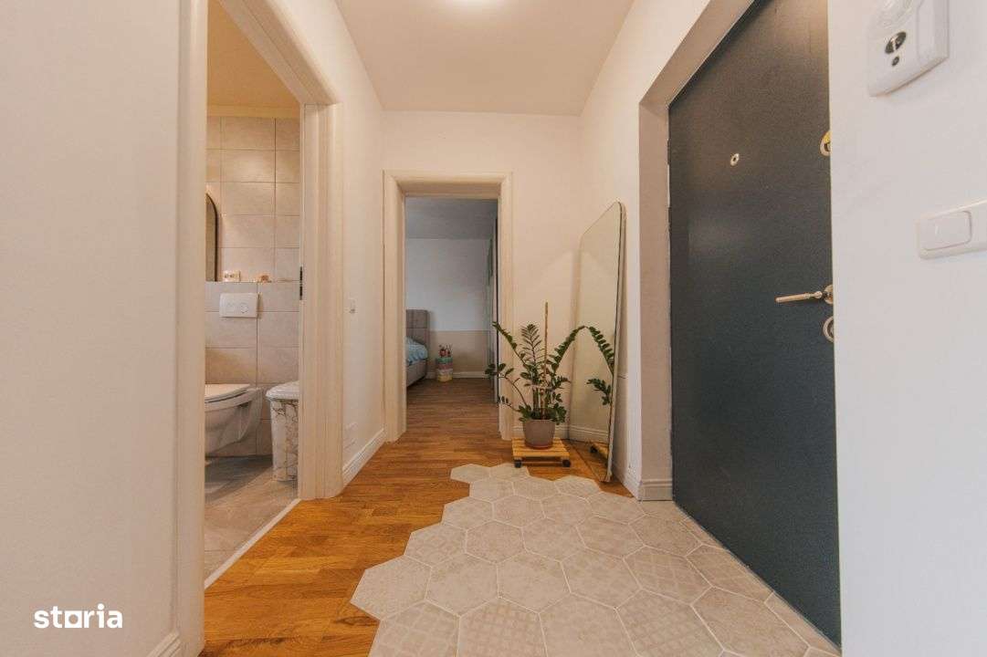 Apartament ultrafinisat, cu o terasa superba 50mp - Imagine principală: 3/8
