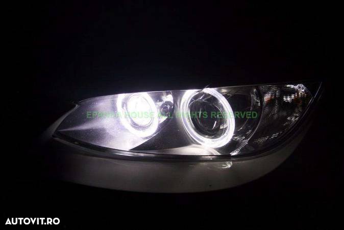 Led Marker H8 80w Angel Eyes pentru Bmw E92 E93 E60 X5 E70 X6 E90 F01 X1 E84 - 7