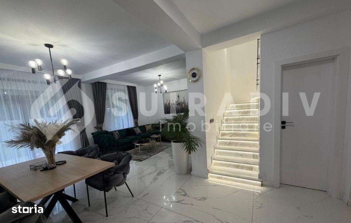 Casă modernă cu 4 camere, 3 băi, curte-terasă, saună- zona Voroneț - Imagine principală: 4/10