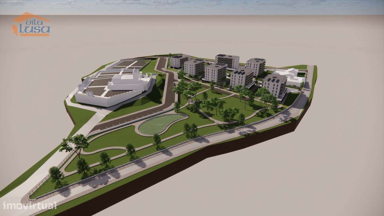 Apartamento T1 Novo varanda e lugar de garagem Vilar de Paraiso, Vi...-10