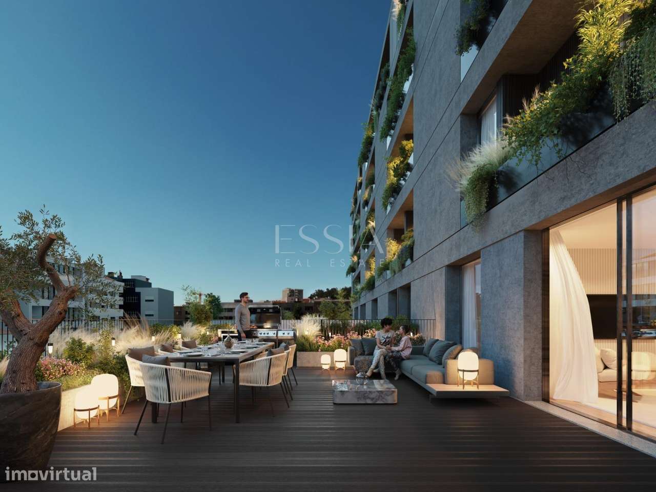 T2 Varanda e Garagem Matosinhos Sul | T2 Praia | Golden Coast Piscina-16