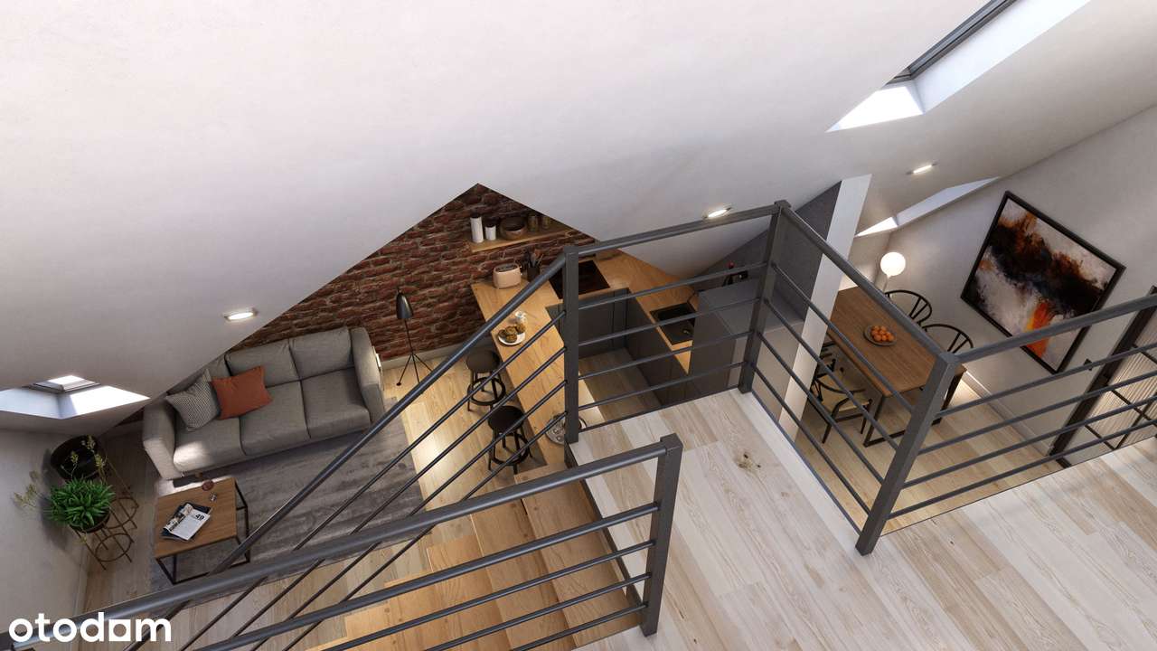 2-poziomowe mieszkanie w zrewitalizowanym i przebudowanym zabytku-1