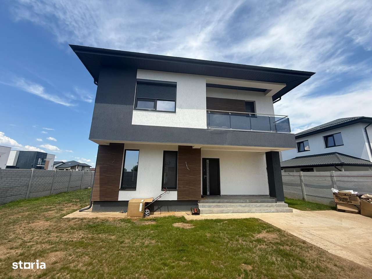 Casa individuala P+1E ~ 5 camere 3 bai + dressing ~ teren 407mp-7