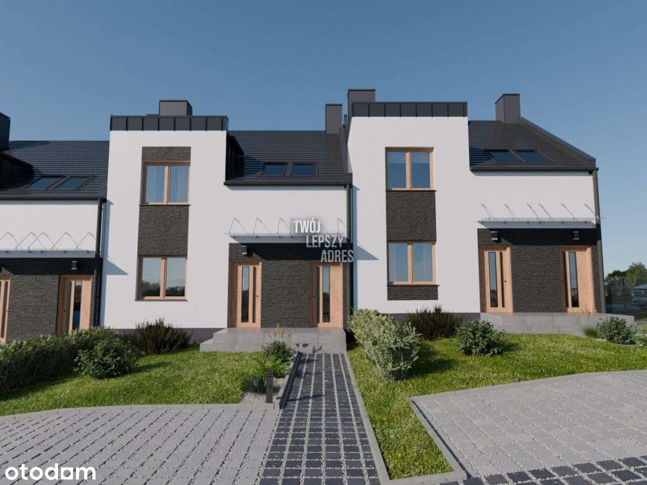 Nowe -3 pok. mieszkania, parter 64 m2, duży ogród!-2