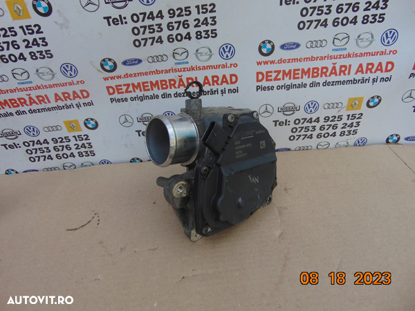 EGR cu clapeta Fiat 1.3 tipo doblo 500 500x alfa romeo mito opel 1.3 corsa e qubo corsa f  supapa egr clapeta - 2