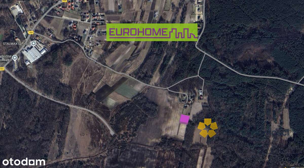 Działka z Warunkami Zabudowy | 30 ar | Podborze | - Pełny obrazek: 3/8