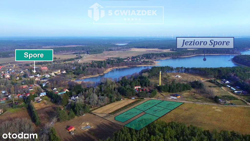 Duże działki budowlane w pięknej okolicy. - Pełny obrazek: 5/16